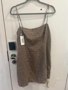 Reformation Tovianna Linen Mini Dress size 8
